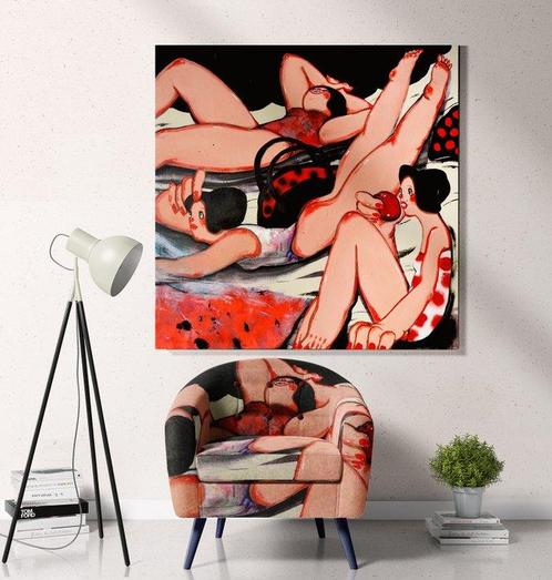 Yana Medow - SanDia XXL, Antiek en Kunst, Kunst | Schilderijen | Modern