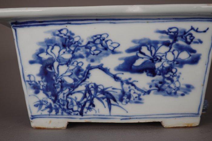 Kangxi (1662-1722) - Jardinière - Pruimenbloesem en bamboe,, Antiek en Kunst, Antiek | Overige Antiek