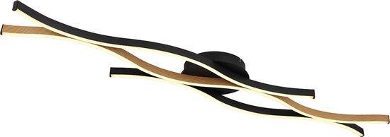 2dekans | Globo plafonniere Geronimo - zwart - metaal -, Maison & Meubles, Lampes | Plafonniers, Enlèvement ou Envoi