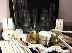 olielampglas - olielampglazen-buikglas-peerglas-kneepglas, Antiquités & Art, Antiquités | Verre & Cristal, Enlèvement ou Envoi