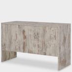 Rustic & Bear draaideurkast, gekalkt hout, 75 x 120 cm, i..., Ophalen of Verzenden