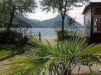 ITALIE Chalets/vakantiehuisjes(Airco) vlak aan Lugano Meer, Airconditioning, 2 slaapkamers, Lombardije en Merengebied, Recreatiepark