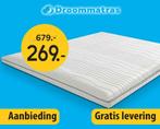 Koudschuim matrastopper 180x210 cm - topdekmatras 9 cm dik, Huis en Inrichting, Slaapkamer | Matrassen en Bedbodems, Nieuw, Matras