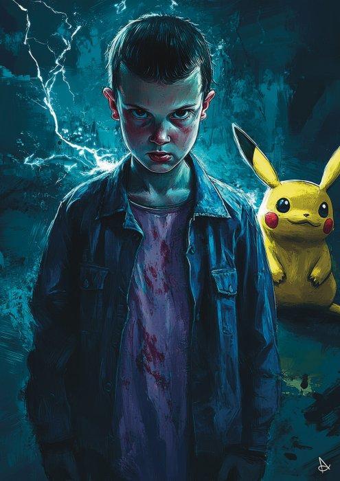 ANDSAL ART - (LOT OF 2) Pika X Eleven and Pika Thunder, Games en Spelcomputers, Spelcomputers | Overige Accessoires