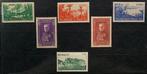 Monaco 1937/1939 - N° 135/39 en 184, mooi geheel van goede, Gestempeld