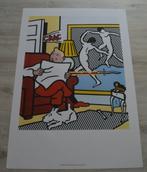 Hommage à Hergé - Roy Lichtenstein - Affiche lithographique