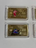 Themacollectie - Exclusieve Collectie van 4 Disney Gouden, Nieuw