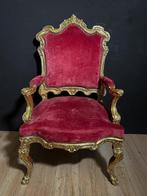 Fauteuil - Bois doré