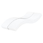 vidaXL Matelas en mousse blanc 100x200 cm dureté H2 H3, Huis en Inrichting, Slaapkamer | Matrassen en Bedbodems, Verzenden