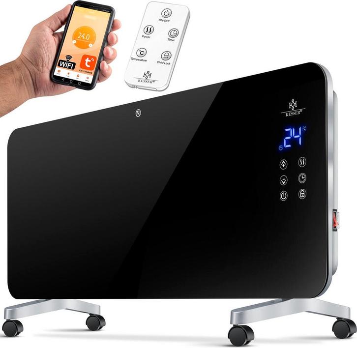 Convectorkachel - Elektrisch - Kachel - Heater - Verwarming, Doe-het-zelf en Bouw, Verwarming en Radiatoren, Nieuw, Verzenden