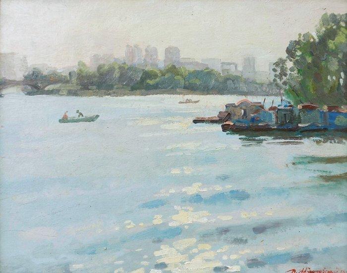 Yablonovsky Petr Antonovich (1910-1989) - Paesaggio con il, Antiek en Kunst, Kunst | Schilderijen | Klassiek
