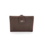 Gucci - Vintage Brown Leather Bifold Wallet Coin Purse -, Antiquités & Art