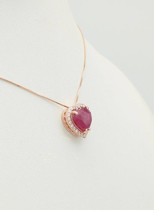 Zonder Minimumprijs - Ketting met hanger - 14 karaat, Handtassen en Accessoires, Antieke sieraden