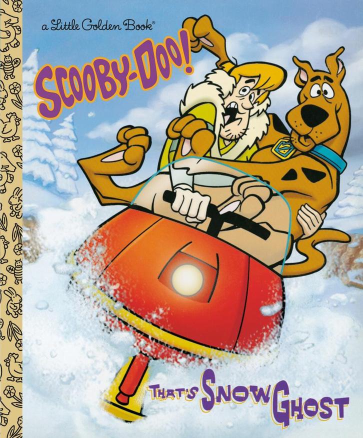 SCOOBY DOO THAT`S SNOW GHOST LITTLE GOLDEN BOOK Golden Books, Livres, Langue | Anglais, Envoi