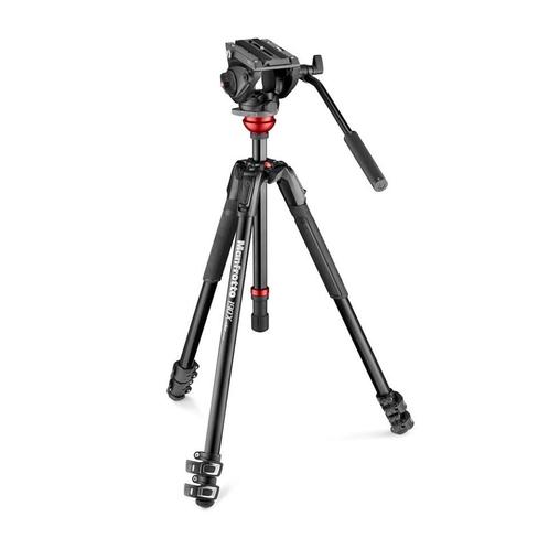 Manfrotto MVK500190XV aluminium Video statief OUTLET, Audio, Tv en Foto, Fotografie | Statieven en Balhoofden, Zo goed als nieuw