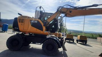 Veiling: Wielgraafmachine JCB JS145W Diesel 2014, Zakelijke goederen, Machines en Bouw | Kranen en Graafmachines, Ophalen