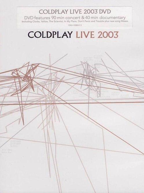 Coldplay - Live 2003 Limited Edition (dvd tweedehands film), CD & DVD, DVD | Action, Enlèvement ou Envoi
