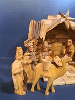 Décoration de Noël (12) - Olivier - Crèche de Noël en bois, Antiquités & Art