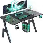 Gaming bureau - Gaming desk - Gaming tafel - 140x60 cm - Gro, Huis en Inrichting, Verzenden, Nieuw