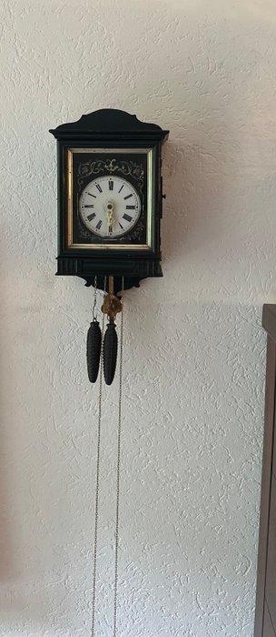 Zwarte Woud wandklok - Antiek Hout, Metaal - 1850-1900 -, Antiek en Kunst, Antiek | Klokken