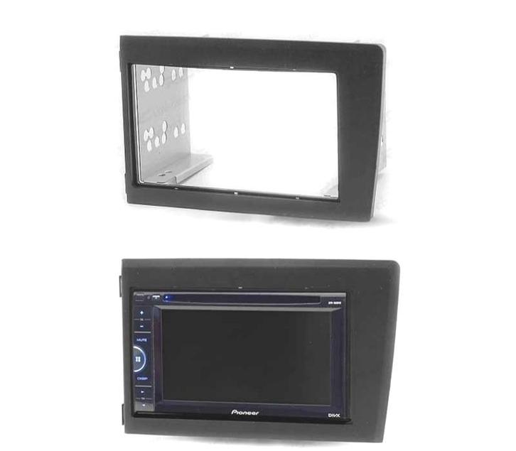 FACADE AUTORADIO 2-DIN NOIR POUR VOLVO S60 00-04 V70 XC70 01, Auto diversen, Autoradio's, Verzenden