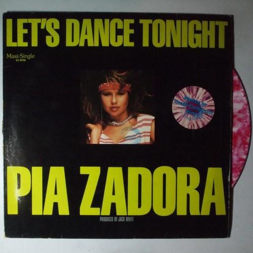 Pia Zadora - Lets dance tonight - 12, Cd's en Dvd's, Vinyl Singles, Maxi-single, Gebruikt, 12 inch, Pop