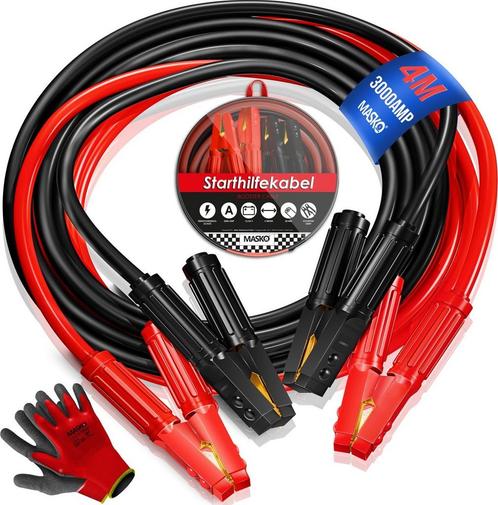 Startkabels auto - 4 meter 3000A - benzine, diesel en, Auto diversen, Auto-accessoires, Verzenden