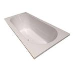 Ligbad Luca Sanitair Primo Inbouw Acryl 190x90x49cm Wit, Doe-het-zelf en Bouw, Ophalen of Verzenden, Nieuw, Bad