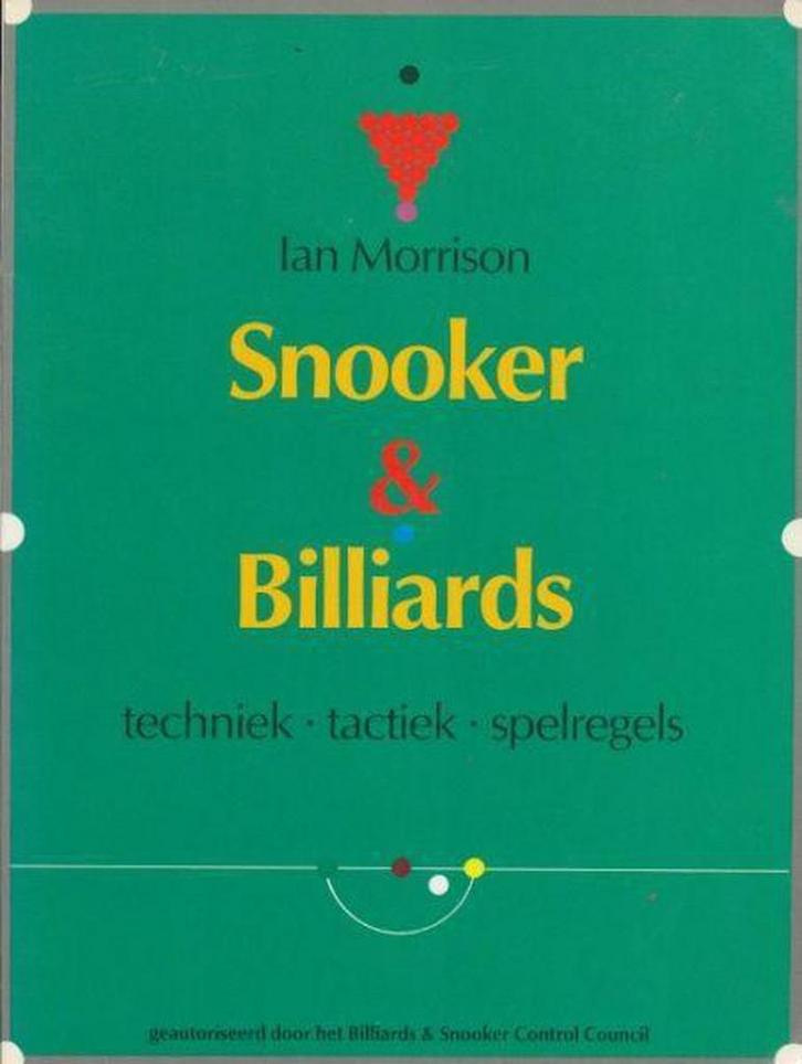SNOOKER EN BILLIARD 9789023006824 Morrison, Boeken, Hobby en Vrije tijd, Gelezen, Verzenden