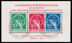 Berlijn 1949 - Berlijn Blok 1 met annulering op de eerste