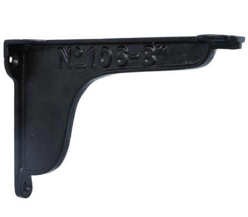 Plankdrager No. 106-8 147x 99 mm ijzer zwart, Huis en Inrichting, Kasten | Wandmeubels, Nieuw, Overige materialen