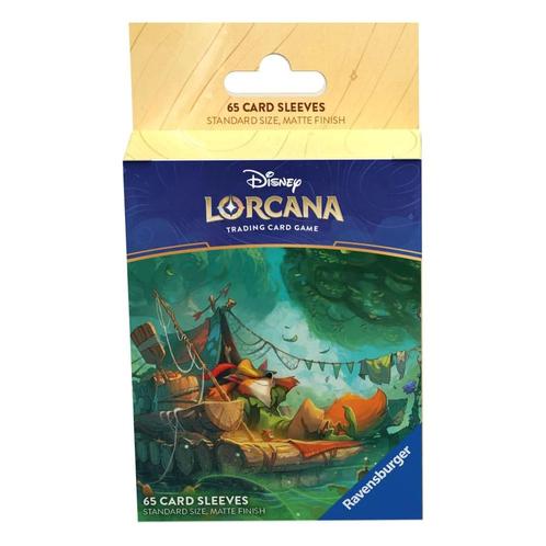 Disney Lorcana: Card Sleeves Robin Hood (65x), Hobby & Loisirs créatifs, Jeux de cartes à collectionner | Autre, Enlèvement ou Envoi