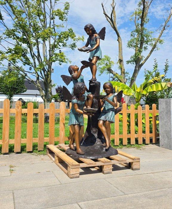 Fontein - 2025 - XXL - Bronsen Feeën, Antiek en Kunst, Curiosa en Brocante