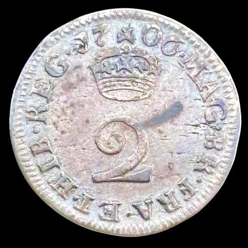Engeland. 2 Pence - 1706 - Anna- (R713), Postzegels en Munten, Munten | Europa | Niet-Euromunten