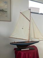 Maritieme objecten - Hout, Katoen- Zeiljacht Bonjour N-09, Antiek en Kunst