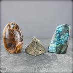 Intuïtie en Sterkte – Mondsteen, Pyriet en Labradoriet, Verzamelen