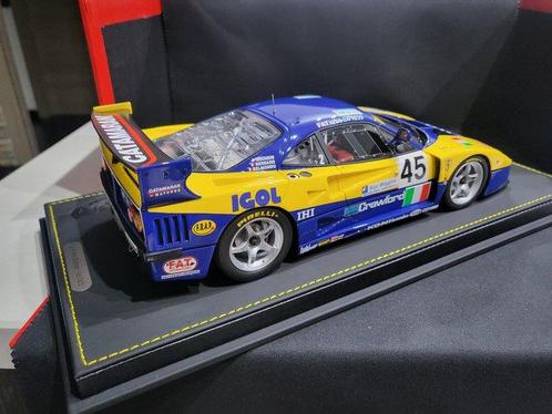 BBR 1:18 - Voiture de sport miniature - Ferrari F40 LM Team, Hobby en Vrije tijd, Modelauto's | 1:5 tot 1:12