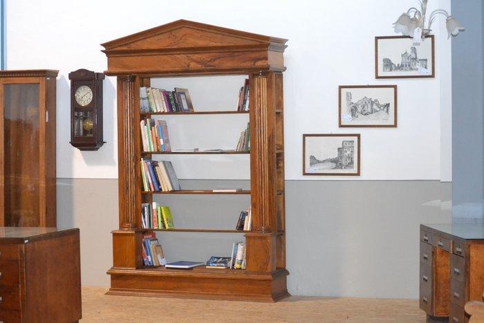 Boekenkast - Walnoot, Antiquités & Art, Antiquités | Autres Antiquités