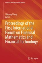 Proceedings of the First International Forum on Financial, Boeken, Verzenden, Zo goed als nieuw