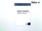 Livret dinstructions Suzuki GSX R 1300 Hayabusa 2008-2017, Motos