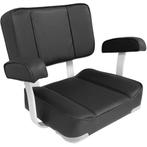 Bootstoel met Armleuning 50x68x58cm Zwart, Ophalen of Verzenden