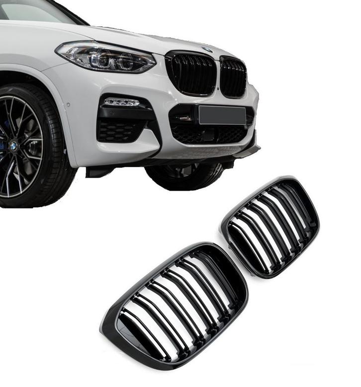 Grillen set | Nieren | BMW X3 5d SUV G01 2017+/ X4 5d SUV G0, Auto-onderdelen, Carrosserie, Nieuw, BMW, Verzenden