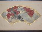 Project waaier schilderij - Meiji periode (1868-1912), Antiek en Kunst