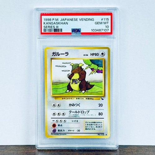 Pokémon Graded card - Kangaskhan - Vending Series 3 115 -, Hobby en Vrije tijd, Verzamelkaartspellen | Pokémon