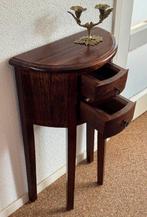 Demilune - Bijzettafel - Teak - Halve maan console