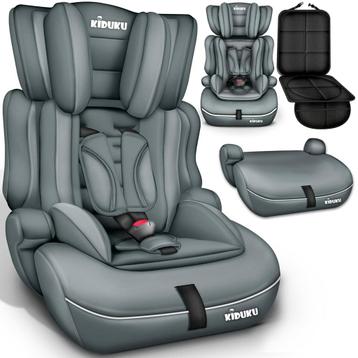 KIDUKU® Autostoeltje - Kinderzitje - Veiligheidsgordel - Gri, Verzenden