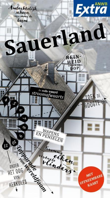 Sauerland / ANWB Extra 9789018043254 Angela Heetvelt, Boeken, Reisgidsen, Gelezen, Verzenden