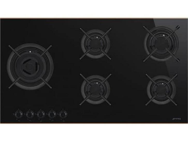 Smeg Dolce Stil Novo PV695LCNRDE - Gaskookplaat - 90 cm - 5, Electroménager, Cuisinières, Envoi