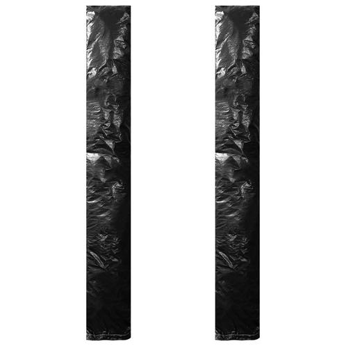 vidaXL Parasolhoezen 2 st met rits 175 cm PE, Tuin en Terras, Parasols, Nieuw, Verzenden