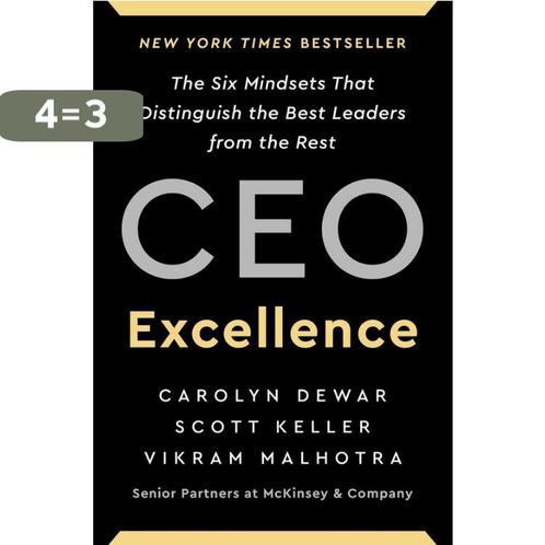 CEO Excellence 9781982179670 Carolyn Dewar, Boeken, Taal | Engels, Zo goed als nieuw, Verzenden